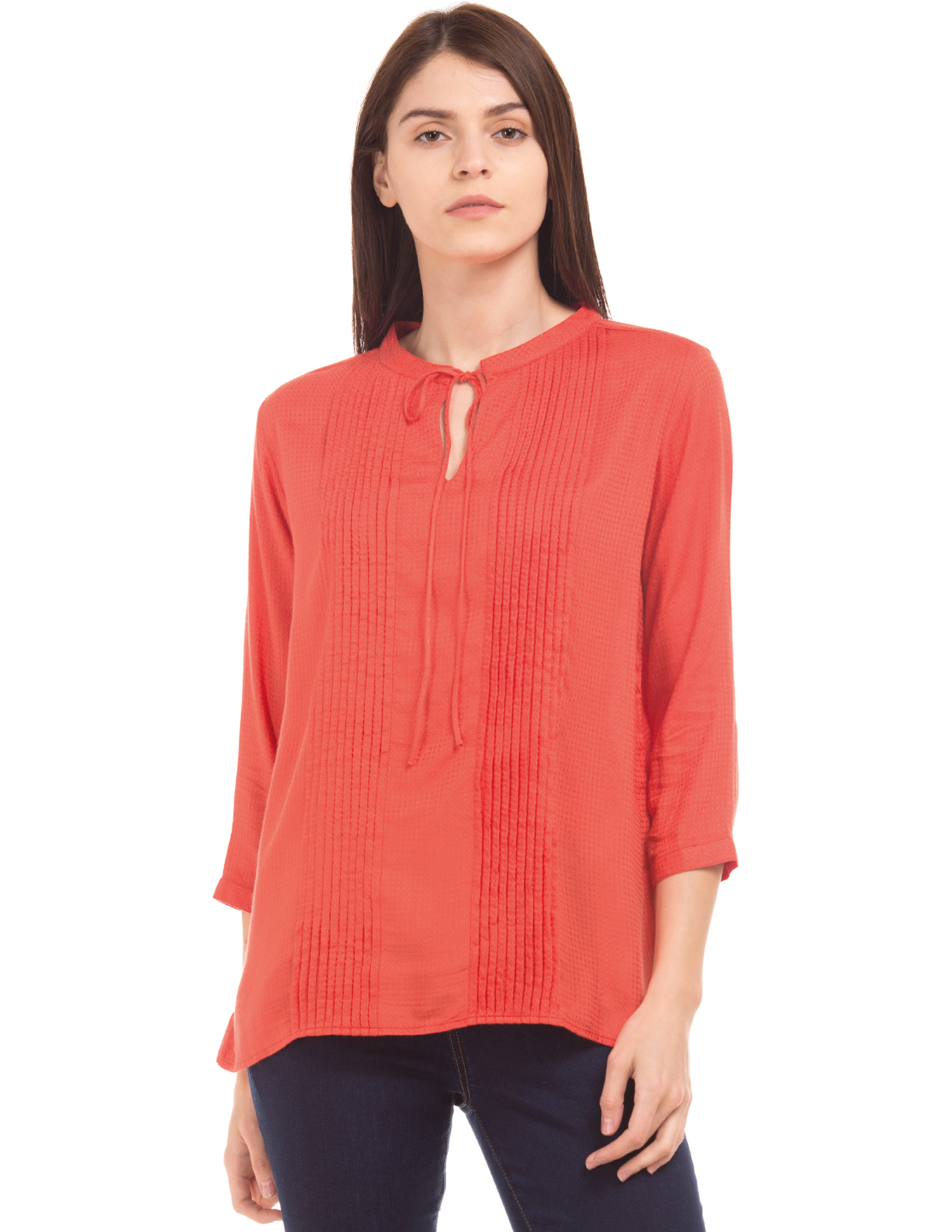 U.S. Polo Assn. Women Solid Casual Wear Top